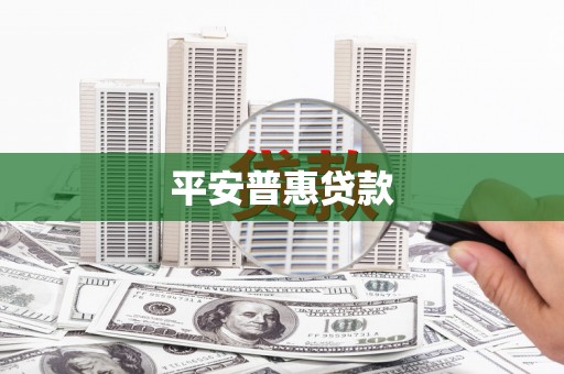 金口河平安普惠贷款