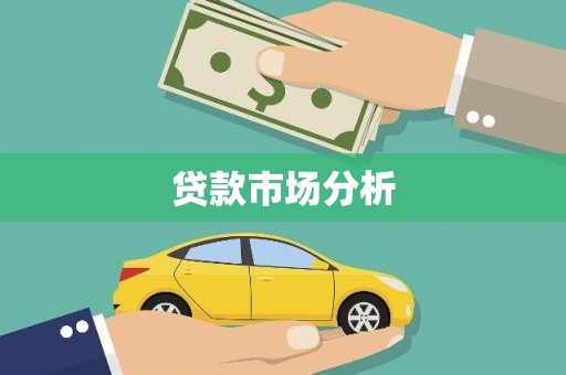 金口河贷款市场分析