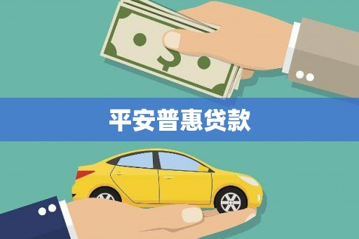 金口河平安普惠贷款