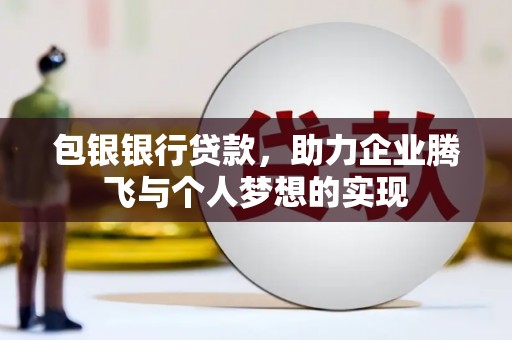 金口河包银银行贷款，助力企业腾飞与个人梦想的实现