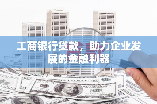 金口河工商银行贷款，助力企业发展的金融利器