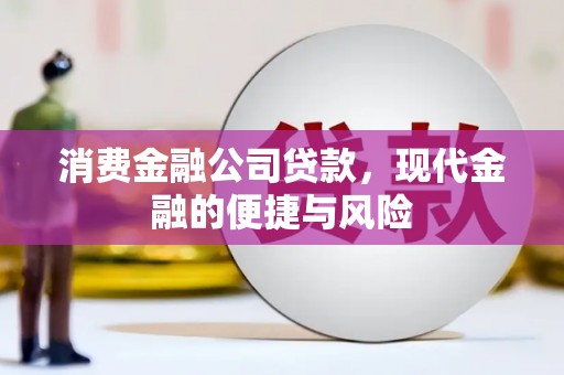 金口河消费金融公司贷款，现代金融的便捷与风险