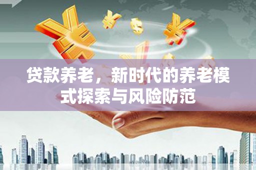 金口河贷款养老，新时代的养老模式探索与风险防范